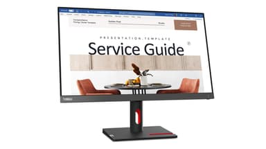 Lenovo ThinkVision S24i-30 computer monitor 60.5 cm (23.8") 1920 x 1080 pixels Full HD LED Black view 3