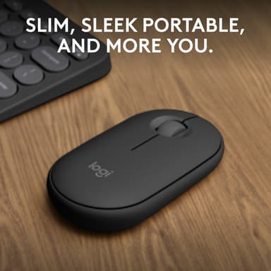 Logitech 910-007015 mouse Travel Ambidextrous RF Wireless + Bluetooth Optical 4000 DPI view 11