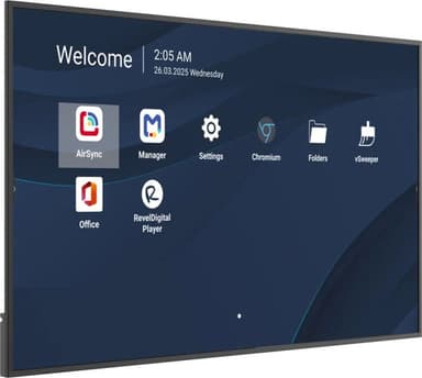 Viewsonic 75" 4K Commercial Display with ProAV Integration view 2