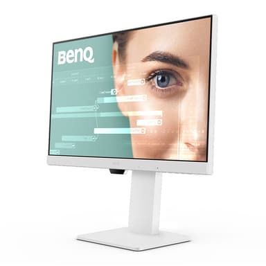 BenQ GW2486TC computer monitor 60.5 cm (23.8") 1920 x 1080 pixels Full HD White view 2