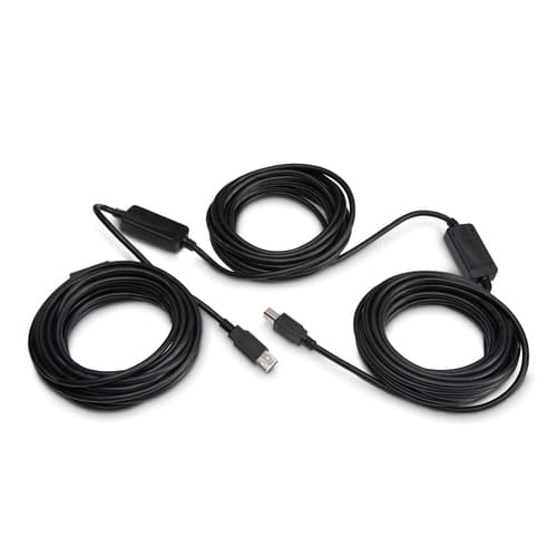 StarTech.com 65ft (20m) Active USB 2.0 A to B Cable, Long USB Cable, USB Printer Cable, 1x USB A (M), 1x USB B (M), Black