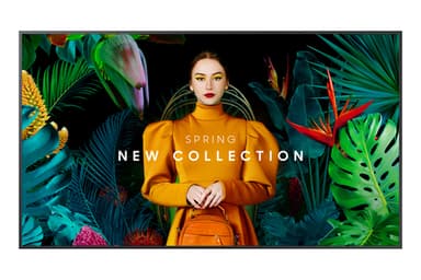 Samsung QB85C Digital signage flat panel 2.16 m (85") LCD Wi-Fi 350 cd/m² 4K Ultra HD Black Built-in processor Tizen 16/7 view 1