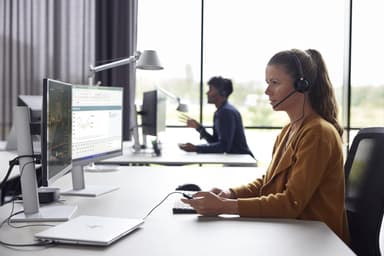 HP Poly EncorePro 520 Binaural Headset +Quick Disconnect view 3