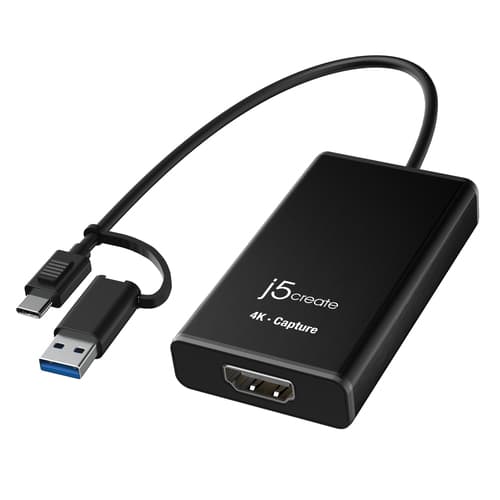 j5create JVA11-N 4K HDMI™ Capture Adapter