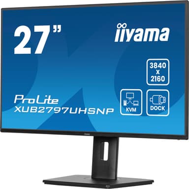 iiyama ProLite XUB2797UHSNP-B1 computer monitor 68.6 cm (27") 3840 x 2160 pixels 4K Ultra HD LED Black view 6