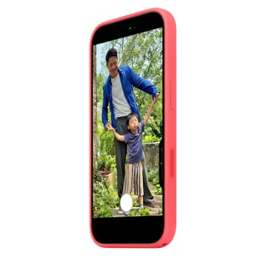 Apple iPhone 17 Silicone Case with MagSafe – Bright Guava view 6