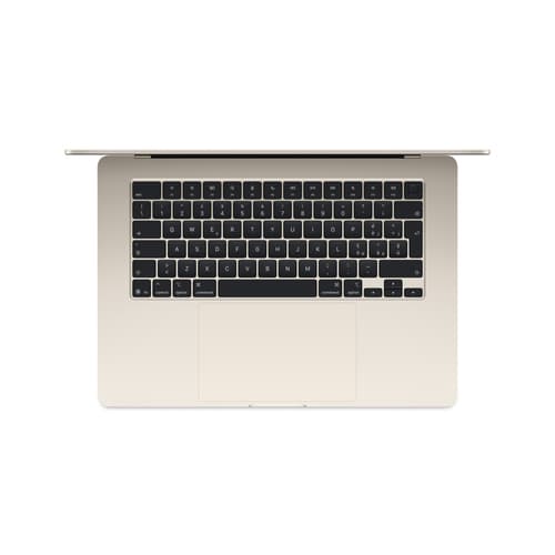 Apple MacBook Air 15-inch : M5 chip with 10‑core CPU and 10‑core GPU, 24GB, 1TB SSD - Starlight
