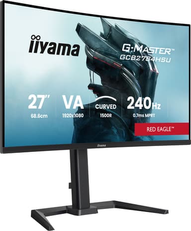iiyama G-MASTER GCB2784HSU-B1 computer monitor 68.6 cm (27") 1920 x 1080 pixels Full HD LCD Black view 4