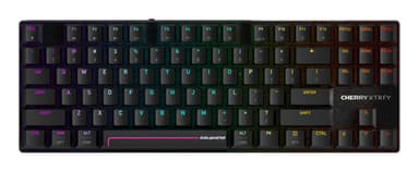 CHERRY MX 8.2 Pro TMR Wireless keyboard Gaming USB + RF Wireless + Bluetooth QWERTY US International Black view 1