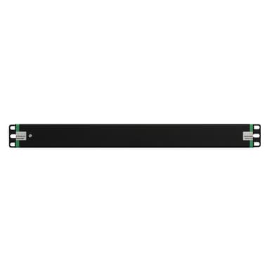 APC Easy Rack PDU, Basic, Horizontal, 1 Phase, 3.7kW, 230V, 16A, 8 x C13 outlets, IEC60320 C20 inlet view 2