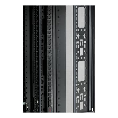 APC NetShelter Cable Management, Vertical Cable Manager, for NetShelter SX 48U, Black, 117 x 2197 x 16 mm view 4