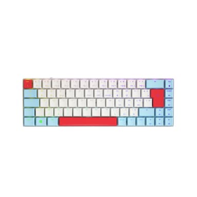 CHERRY MX-LP 2.1 Compact Wireless keyboard Gaming RF Wireless + Bluetooth AZERTY French White view 1