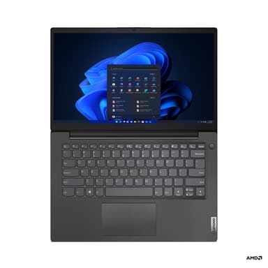 Lenovo V14 G4 AMN AMD Ryzen™ 5 7520U Laptop 35.6 cm (14") Full HD 16 GB LPDDR5-SDRAM 256 GB SSD Wi-Fi 5 (802.11ac) Windows 11 Pro Black QWERTY UK English view 7