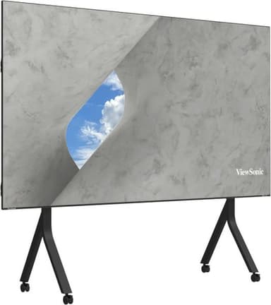 Viewsonic LDE163G-182 Signage Display 4.14 m (163") LED 600 cd/m² Full HD Black Built-in processor view 5