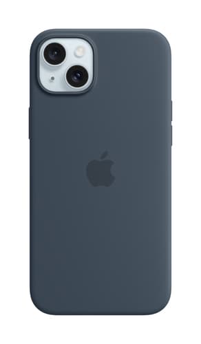 Apple iPhone 15 Plus Silicone Case with MagSafe - Storm Blue