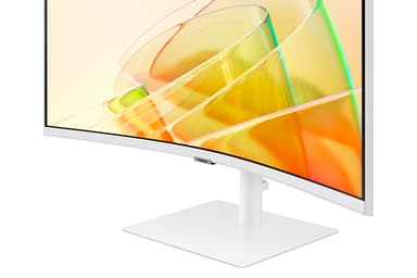 Samsung LS34C650TAU Computer Monitor 86.4 cm (34") 3440 x 1440 pixels 4K Ultra HD LED White view 9