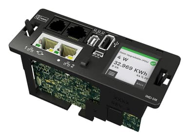 Vertiv Geist VA7U21A0 power distribution unit (PDU) 6 AC outlet(s) 1U Black view 2