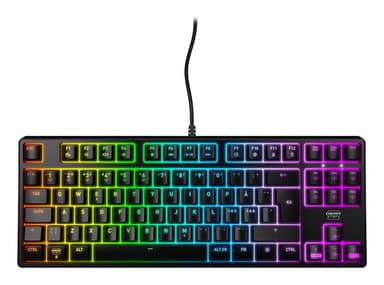 CHERRY XTRFY K4V2 RGB TKL keyboard Gaming USB QWERTY Spanish Black view 1