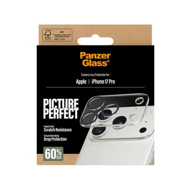 PanzerGlass ® PicturePerfect Camera Lens Protector iPhone 17 Pro Clear screen protector Apple 1 pc(s) view 3