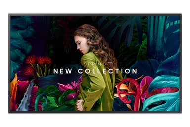 Samsung QB50C-N Digital signage flat panel 127 cm (50") LED 350 cd/m² 4K Ultra HD Black Built-in processor Tizen 7.0 16/7 view 1