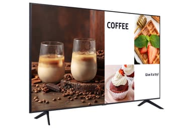 Samsung BE43C-H Digital signage flat panel 109.2 cm (43") LED Wi-Fi 4K Ultra HD Black Built-in processor Tizen 16/7 view 3