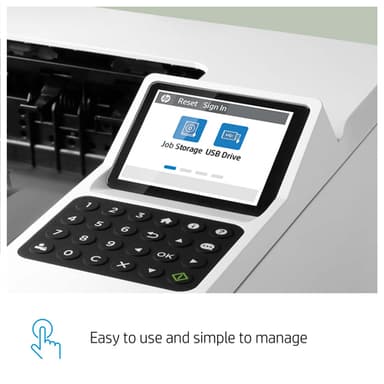 HP LaserJet Enterprise M406dn view 16