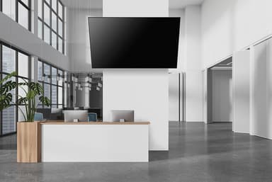 Neomounts WL35-750BL18 Heavy duty wall mount 55-98" - tilt - lockable - fast installation - TÜV view 18