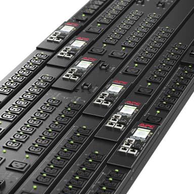 APC APDU9953 power distribution unit (PDU) 24 AC outlet(s) 0U Black view 6