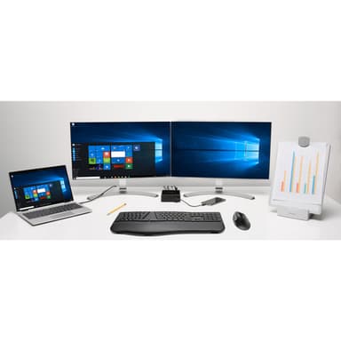 Kensington Pro Fit Ergo Wireless Mouse—Black view 4