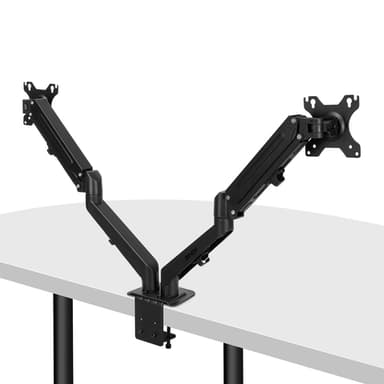 Lindy 40708 monitor mount / stand 68.6 cm (27") Desk Black view 3