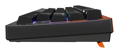 CHERRY K5 PRO TMR COMPACT keyboard Gaming USB QWERTY Nordic Black, Orange view 2