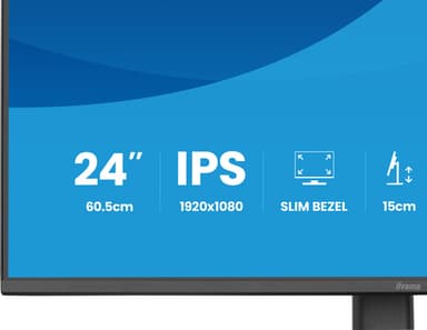 iiyama ProLite XB2493HSU-B1 computer monitor 60.5 cm (23.8") 1920 x 1080 pixels Full HD LED Black view 13