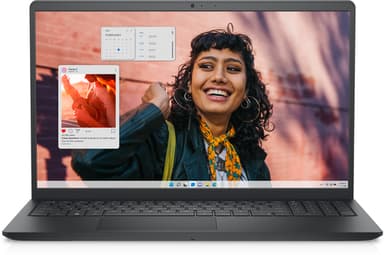 DELL Inspiron 3530 Intel® Core™ i5 i5-1334U Laptop 39.6 cm (15.6") Full HD 16 GB DDR4-SDRAM 512 GB SSD Wi-Fi 6 (802.11ax) Windows 11 Pro Black UK English view 1