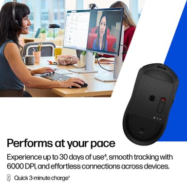 HP 705 Rechargeable Wireless Mouse view 4