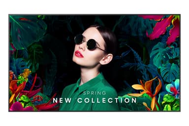 Samsung QM98C Digital signage flat panel 2.49 m (98") LCD Wi-Fi 500 cd/m² 4K Ultra HD Black Tizen 7.0 24/7 view 1