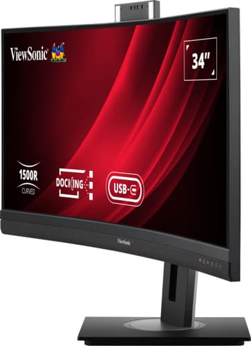 Viewsonic VG3457CV computer monitor 86.4 cm (34") 3440 x 1440 pixels UltraWide Quad HD LED Black view 4