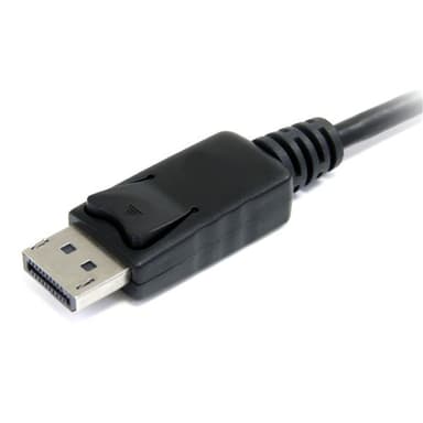 StarTech.com 6in (15cm) DisplayPort to Mini DisplayPort Cable - 4K x 2K UHD Video - DisplayPort Male to Mini DisplayPort Female Adapter Cable - DP Computer to mDP 1.2 Monitor Extension Cable view 2
