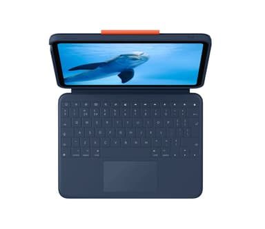 Logitech Rugged Combo 4 Touch QWERTY UK English Smart Connector Blue view 4