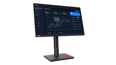 Lenovo ThinkVision T22i-30 computer monitor 54.6 cm (21.5") 1920 x 1080 pixels Full HD LED Black view 1