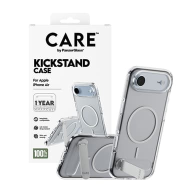 PanzerGlass CARE™ by ® Kickstand Case Transparent w. MagSafe iPhone Air view 5