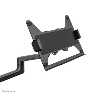 Neomounts DS20-425BL2 Monitor arm with laptop holder 17-27" - space saving view 6