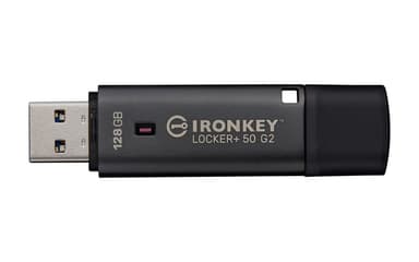 Kingston Technology IronKey 128GB Locker Plus 50 G2, FIPS 197, AES-256 view 2