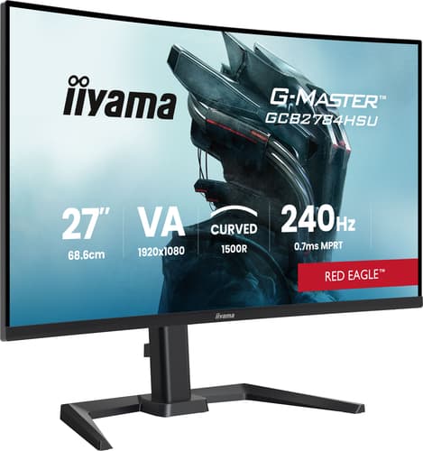 iiyama G-MASTER GCB2784HSU-B1 computer monitor 68.6 cm (27") 1920 x 1080 pixels Full HD LCD Black
