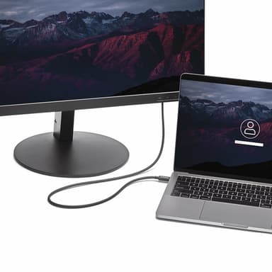 StarTech.com 2m (6.6ft) Thunderbolt 3 Cable, 20Gbps, 100W PD, 4K, Thunderbolt Certified, Compatible with Thunderbolt 4/USB 3.2/DisplayPort view 3
