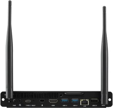 Viewsonic VPCF5-S33-G1 PC/workstation Intel® Core™ i5 i5-10400T 8 GB DDR4-SDRAM 256 GB SSD Slot-in PC Mini PC Black view 4