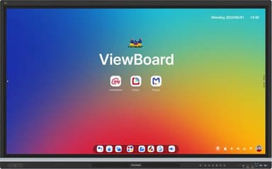 Viewsonic IFP5551 Display interactive whiteboard 139.7 cm (55") 3840 x 2160 pixels Touchscreen Black view 3