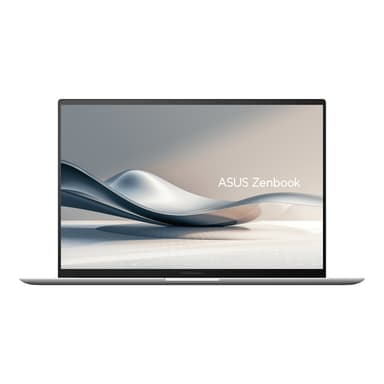 ASUS Zenbook S14 UX5406SA-PZ228W laptop Copilot+ PC Intel Core Ultra 7 256V 35.6 cm (14") Touchscreen 3K 16 GB LPDDR5x-SDRAM 1 TB SSD Wi-Fi 7 (802.11be) Windows 11 Home White view 1