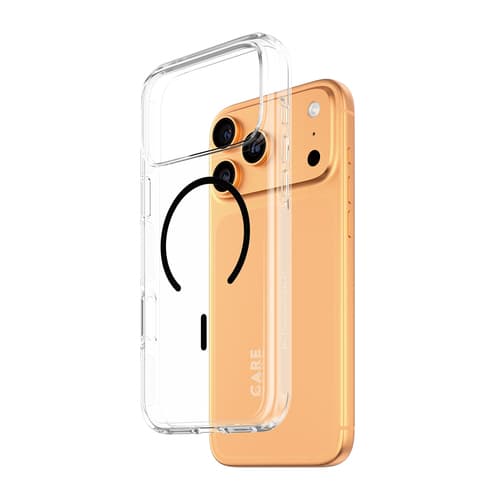 PanzerGlass CARE™ by ® Urban Explorer Case Transparent w. Black MagSafe iPhone 17 Pro Max