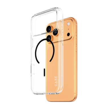 PanzerGlass CARE™ by ® Urban Explorer Case Transparent w. Black MagSafe iPhone 17 Pro Max view 1
