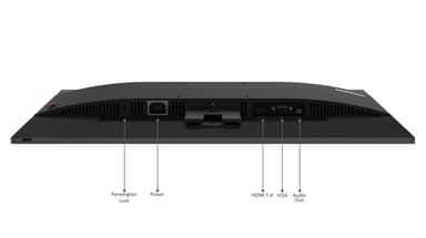 Lenovo ThinkVision S24i-30 computer monitor 60.5 cm (23.8") 1920 x 1080 pixels Full HD LED Black view 11